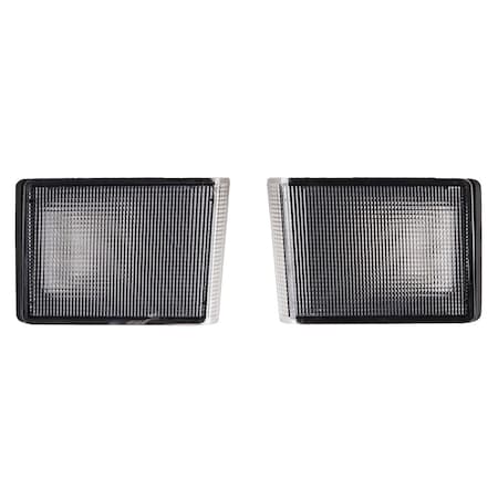 Aic Replacement Parts Flood Beam LED Corner Hood Light Kit Fits John Deere 7600 - 7810 Tractors HR151564 KIT-HYC